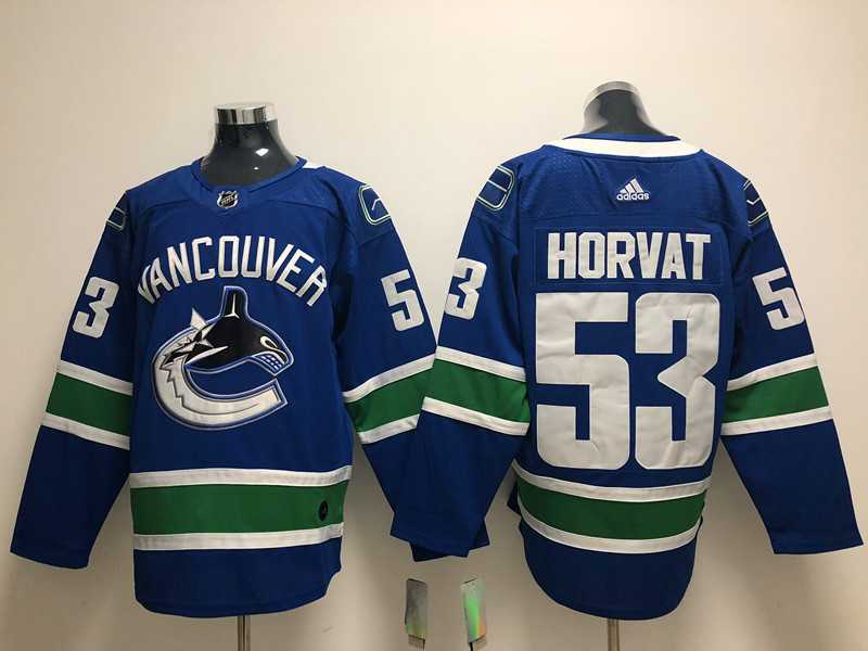 Vancouver Canucks #53 Horvat Blue Adidas Stitched Jersey,We sell and wholesale Vancouver Canucks #53 Horvat Blue Adidas Stitched Jersey on line form chian!